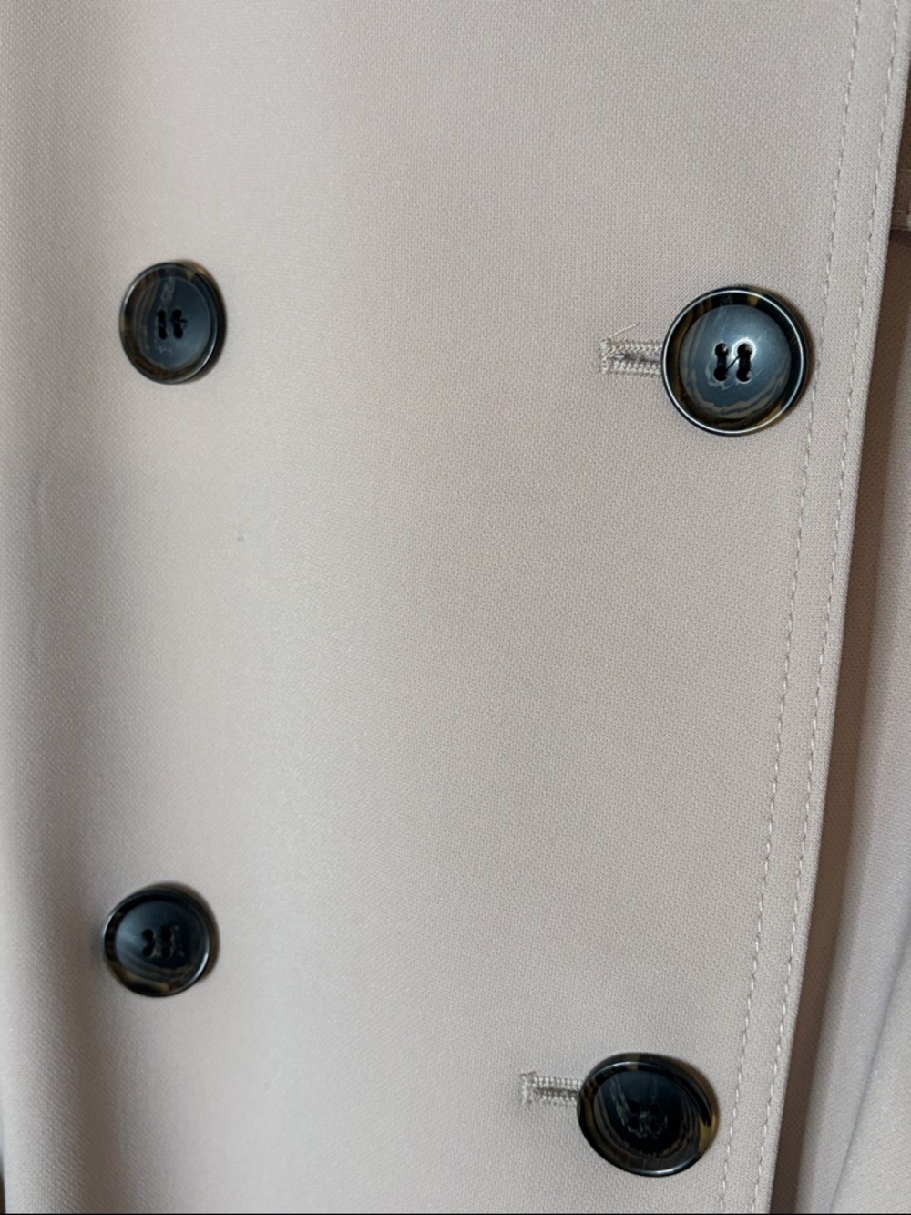 H&M Double-Breasted Trench Coat - Tan - Picture 5 of 10